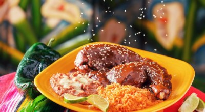 Gastronomía mexicana mole Puebla