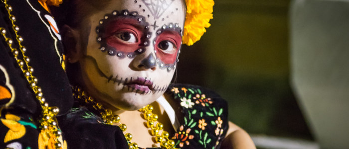 Dia de Muertos Mexique enfant