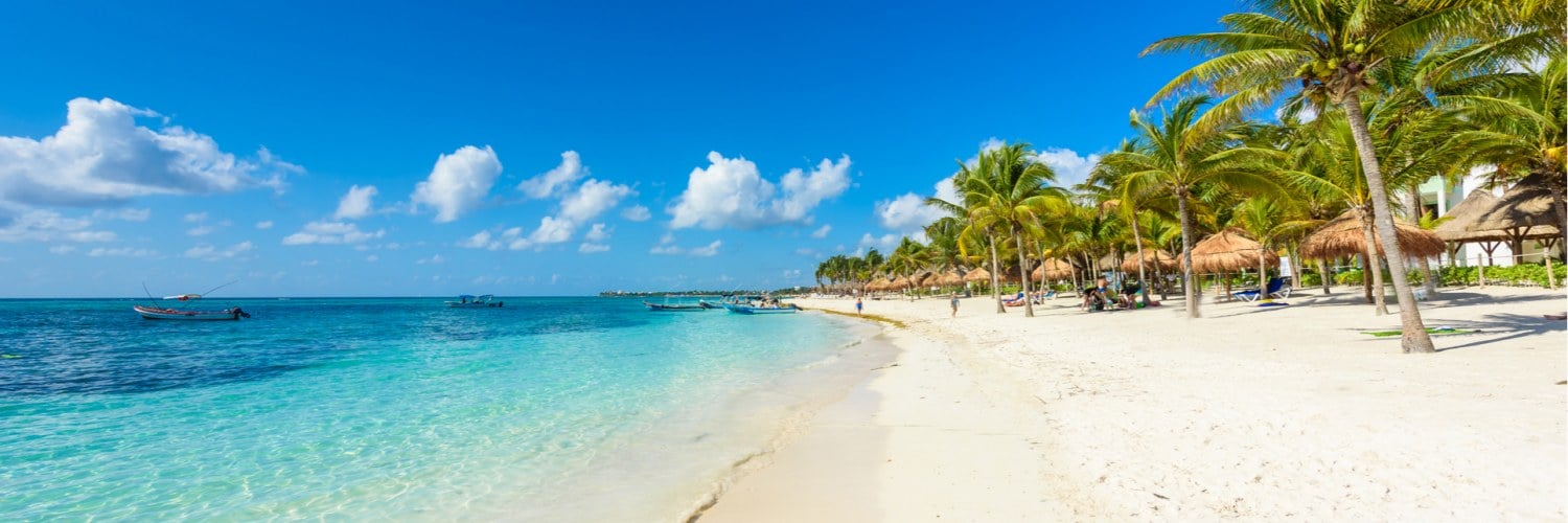 Cancun plage Riviera Maya Mexique