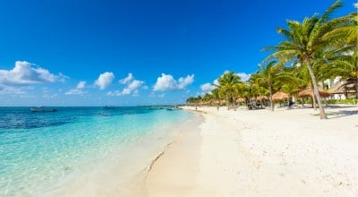 Cancun plage Riviera Maya Mexique