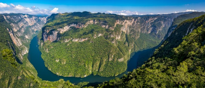 Canyon del Sumidero Chiapas Mexique
