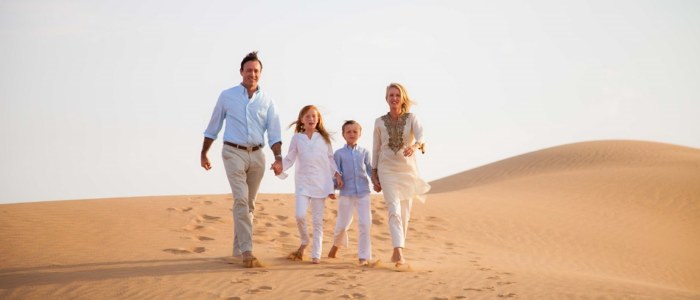 Désert de Sonora famille Mexique