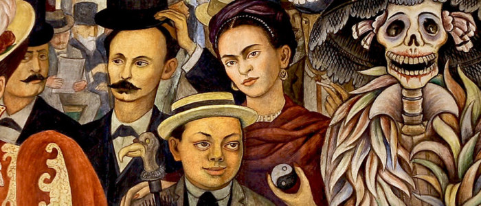Mexico Mexique Musée Diego Rivera Sueno de una tarde dominical