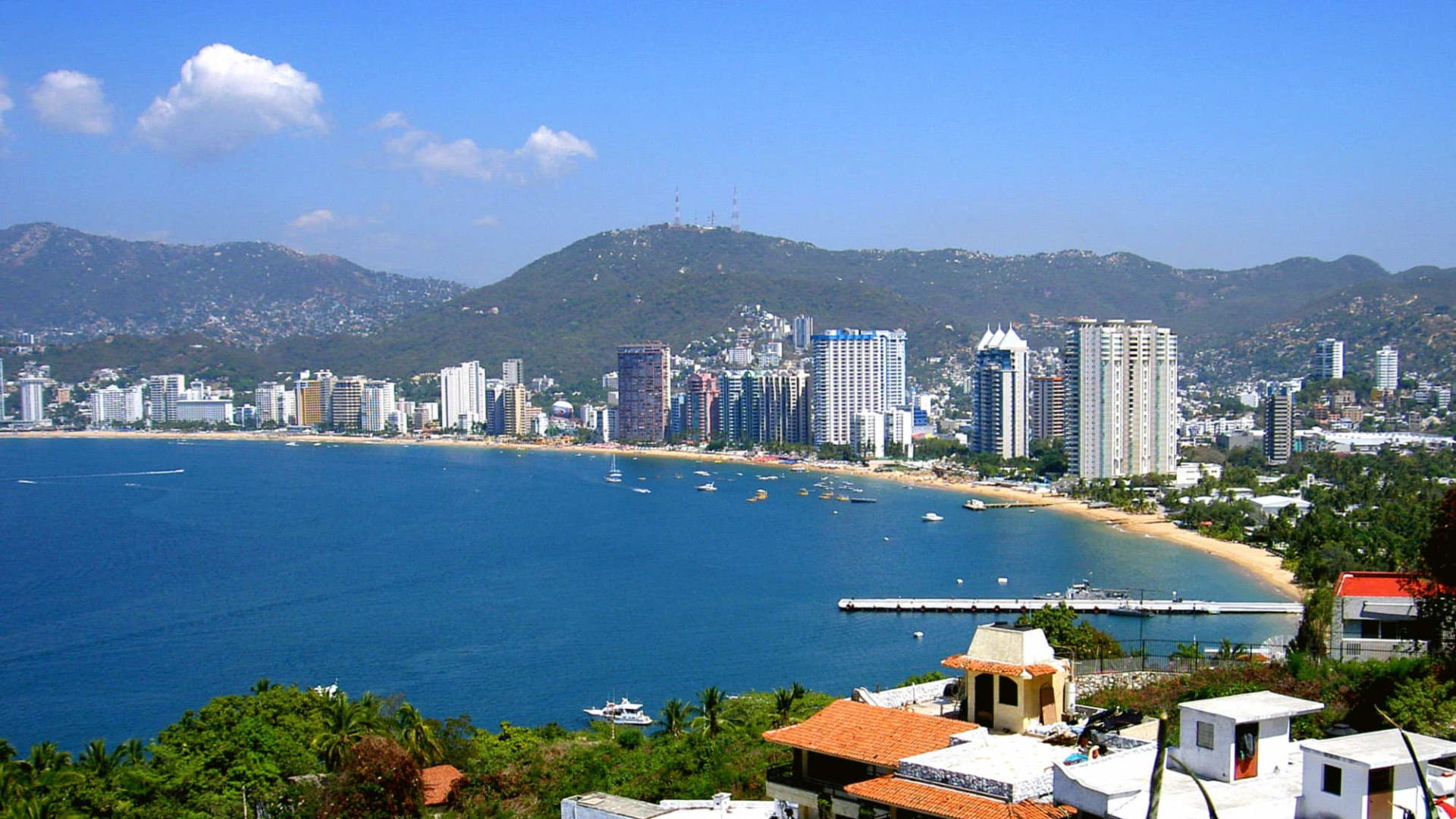 Baie Acapulco Mexique