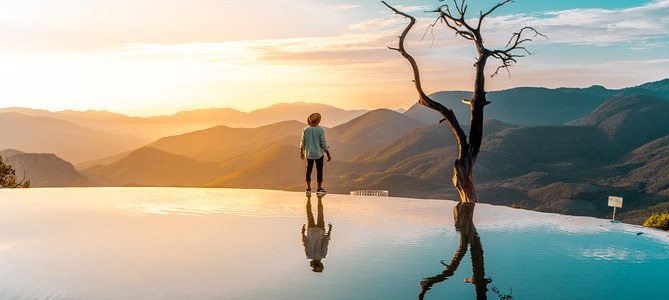 Hierve El Agua Oaxaca Mexique