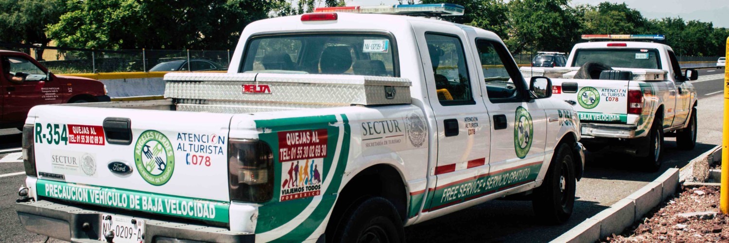 Angeles Verdes bord de route Mexique