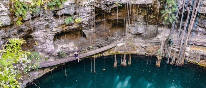 Cenote XCanché Mexique