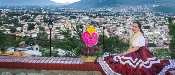 Guelaguetza Oaxaca Mexique Colline Cerro Fortin