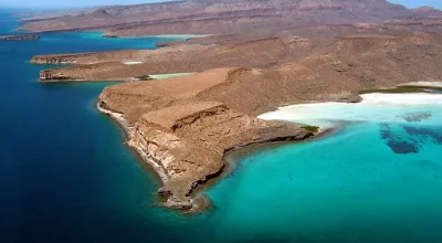 Mer Cortes iles Basse Californie Mexique