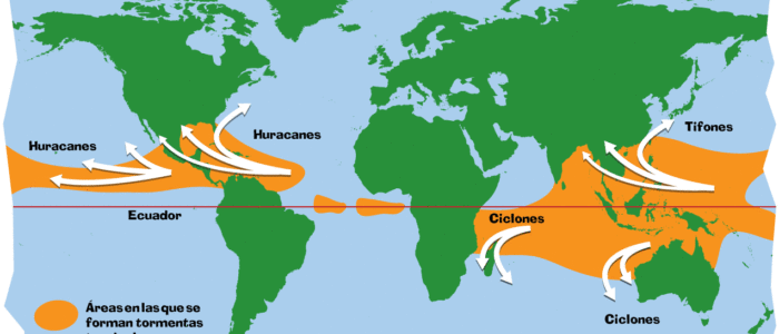 Ouragan Cancun Mexique