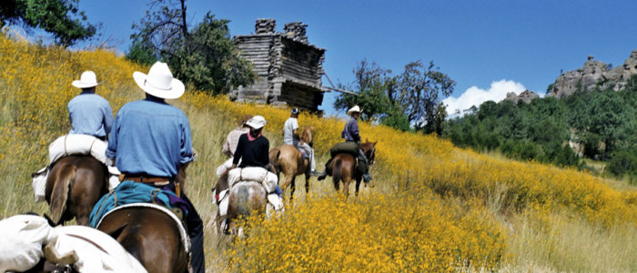 Randonné à cheval Mexique