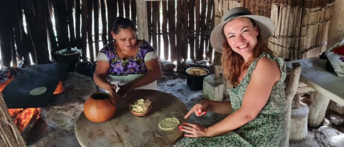 Femme seule avec Mexique Decouverte communaute indigene