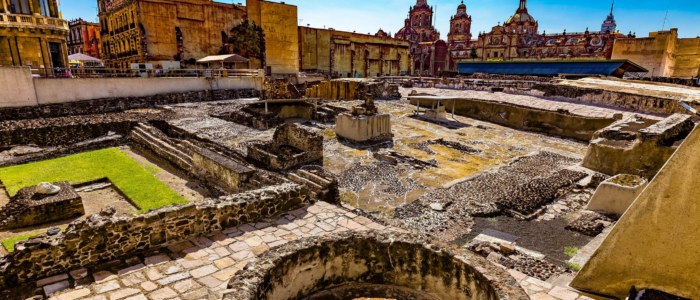 Histoire Azteque et Maya Mexique Templo Mayor