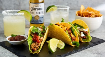 Biere traditionnelle Mexique Saveurs Authentiques Corona tacos poissons