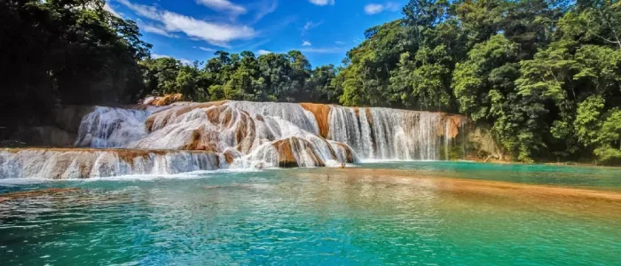 Chiapas Cascades misol ha Mexique