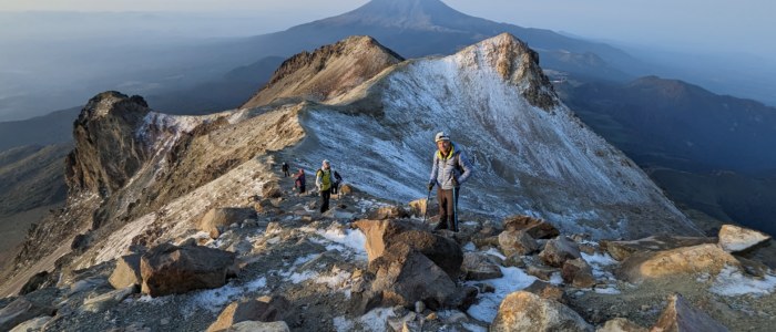 Voyage aventure Mexique guide volcan popo