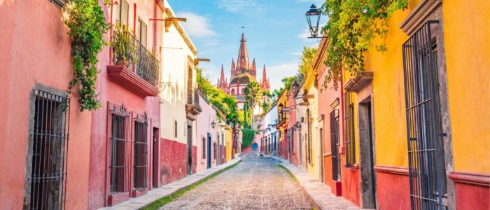 Rue San Miguel de Allende Mexique