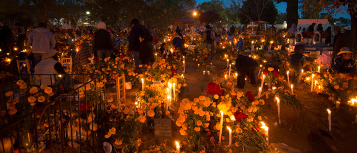 Panteon ou Cimetière à Oaxaca Mexique