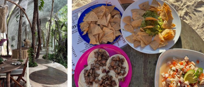 Restaurant Tulum Mexique