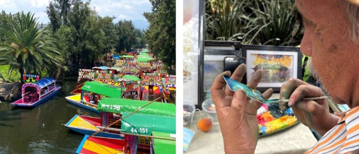 Xochimilco Coyoacán Mexique