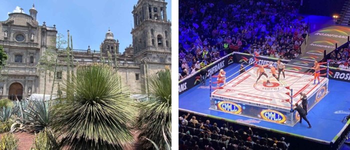 Zocalo Lucha Libre Mexico Mexique
