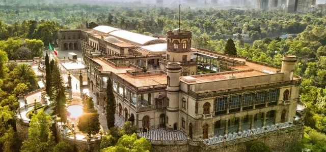 Chateau de Chapultepec Mexico Mexique Découverte