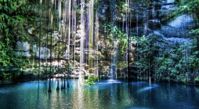 Cenote Yucatan Mexique Découverte prudence