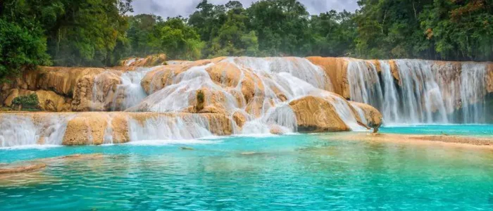 Chiapas Mexique Agua Azul