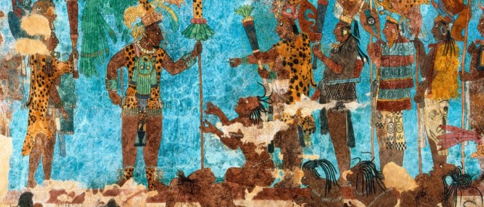 Chiapas Mexique fresques Bonampak