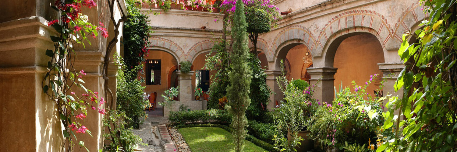 Hotel colonial Oaxaca, Mexique