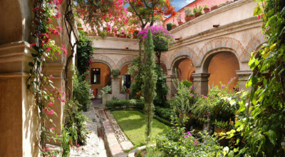 Hotel colonial Oaxaca, Mexique