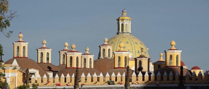 Ville Coloniale Puebla cathédrale Mexique