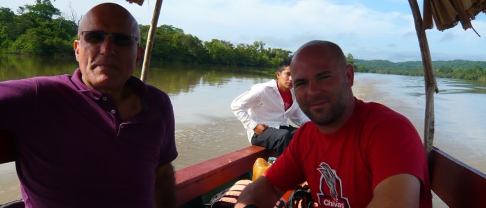 Bonampak Yaxchilan Usumacinta Chiapas Mexique Découverte canoe