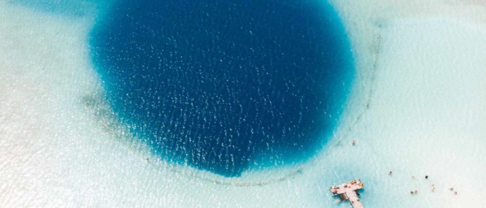 Lagune Kaan Luum Mexique