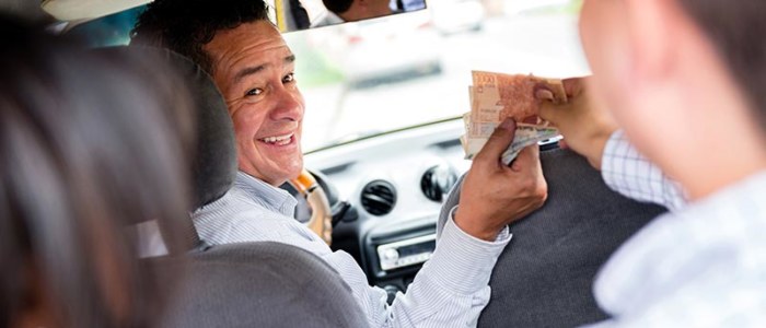 Pourboire Mexique chauffeur