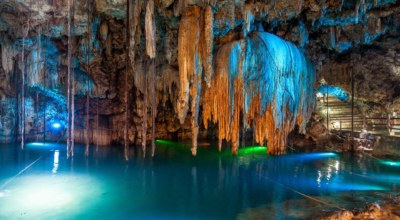 Cenote Zaci Suytun Yucatan Mexique