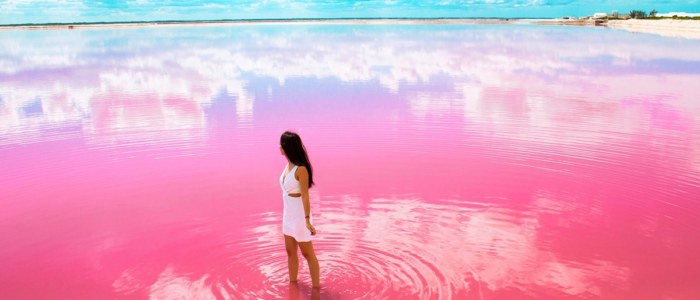 Las Coloradas Yucatan Mexique