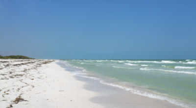 Nord Yucatan El Cuyo Plage Mexique