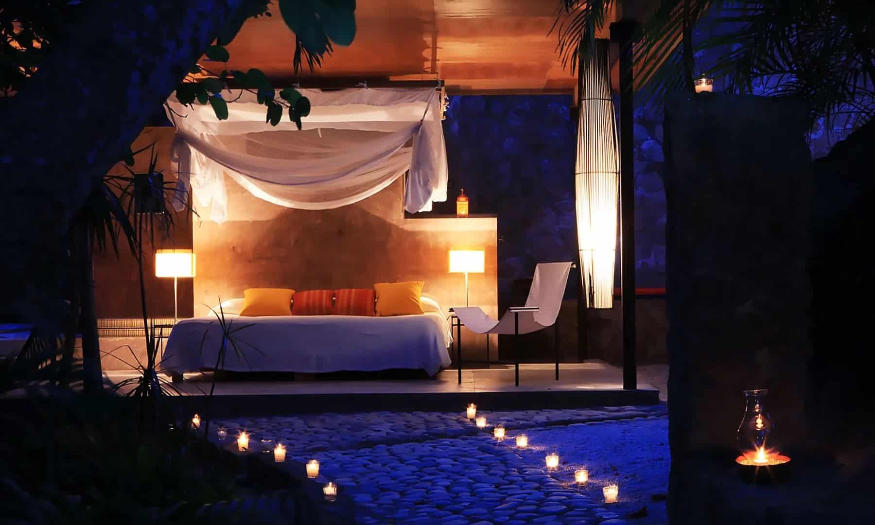 Chambre Hotel luxe Mexique Découverte