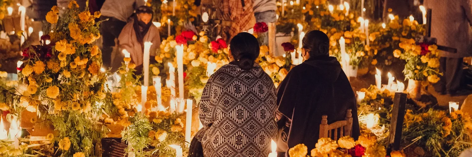 Fête des morts Mexique Decouverte cimetière