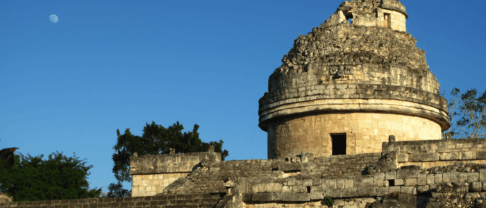 climat novembre mexique site archéologique ciel bleu
