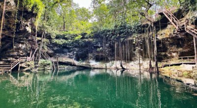 cenote xcanché ek balam experience yucatan mexique