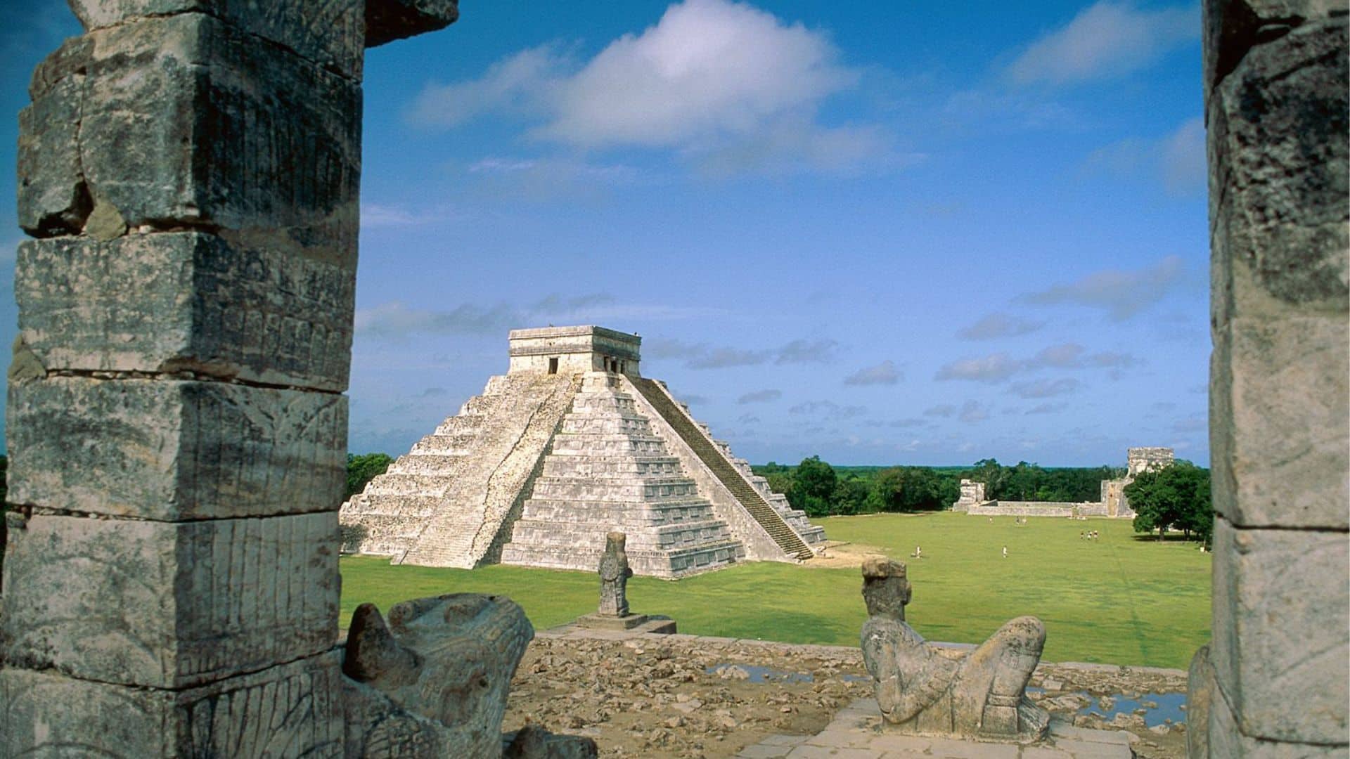Vestige de la civilisation maya dans le Yucatán au Mexique