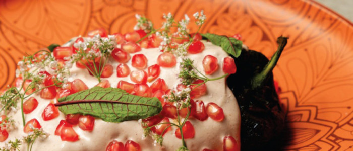 Avec ses couleurs vert, blanc et rouge, le chile en nogada est devenu l’un des symboles gourmands du mois de septembre